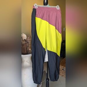 NWOT Adidas Adicolor Colorblock Windbreaker Track Pants Mesh-Lined Size XS